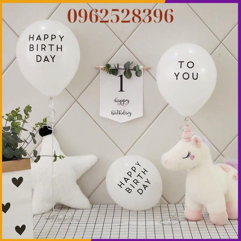 SET Bóng Trang Trí Sinh Nhật Phong Cách Hàn Quốc Cực Chất [ Tặng Quà]