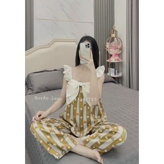 ( chat chọn mẫu ) bộ lụa 2 dây Latin cao cấp nhà Sam