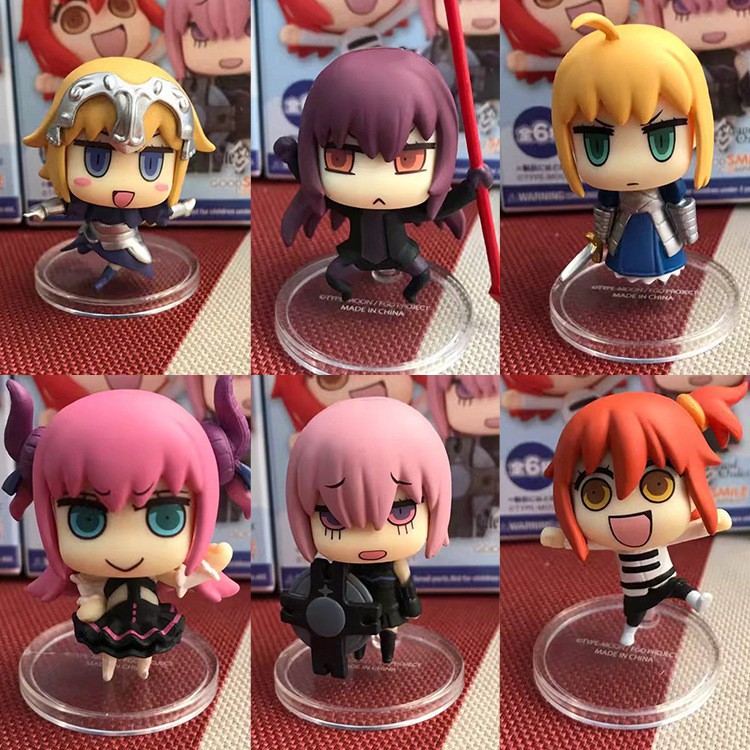 6 mô hình nhân vật Anime fate / Grand order saber jeanne D 'arc Lancer bằng PVC