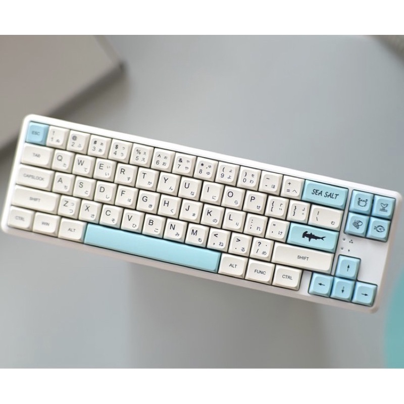 [Mã 44ELSALE2 giảm 7% đơn 300K] Set Keycap Pbt Xda Sea Salt 120 Nút Cho Bàn Phím Cơ