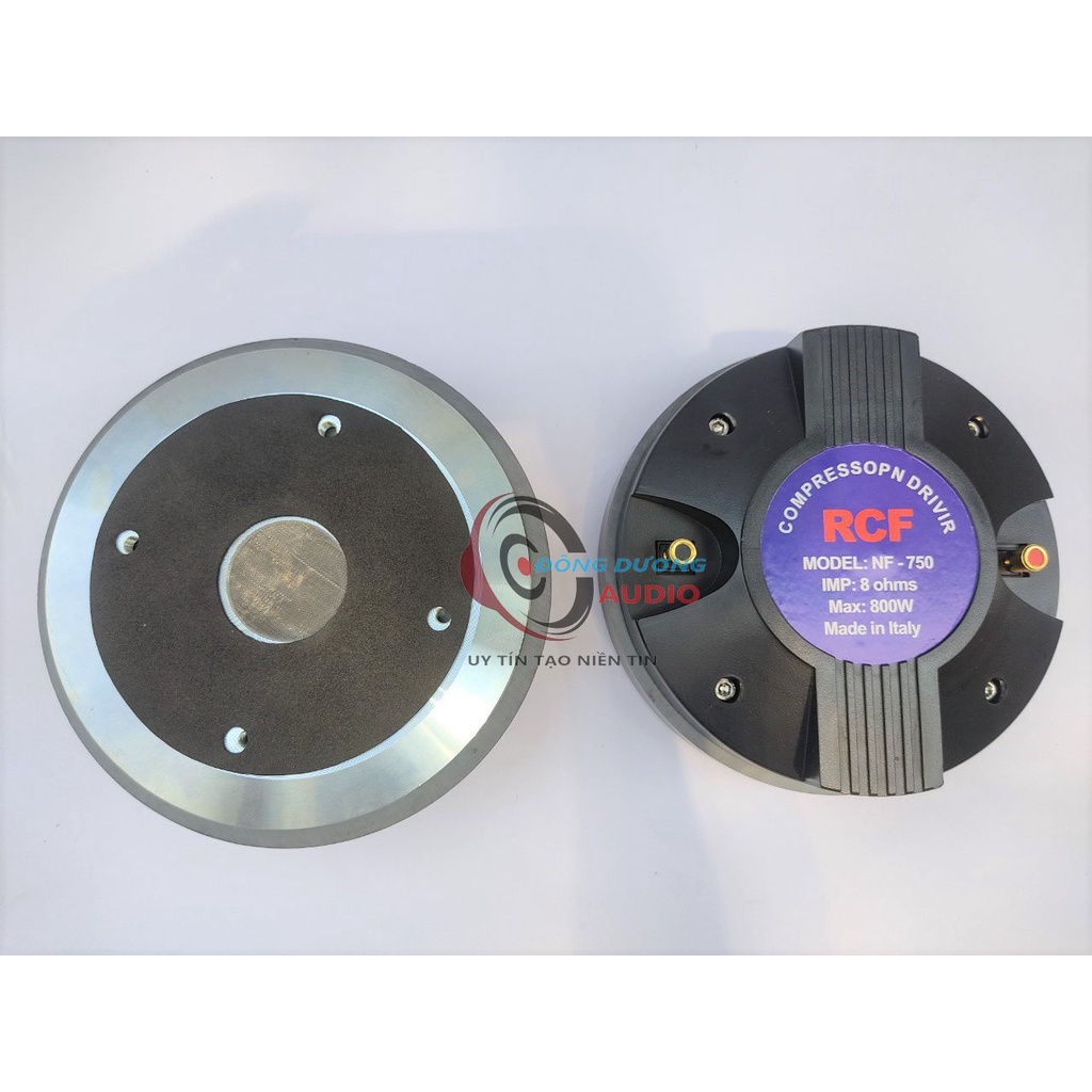 CỦ KÈN 750 - 850 RCF NẮP NHỰA CÔNG SUẤT 800W TỪ ĐƠN 170 - CÔN 74.5 VIỀN ĐỒNG CỌC NHẤN - GIÁ 1 CỦ
