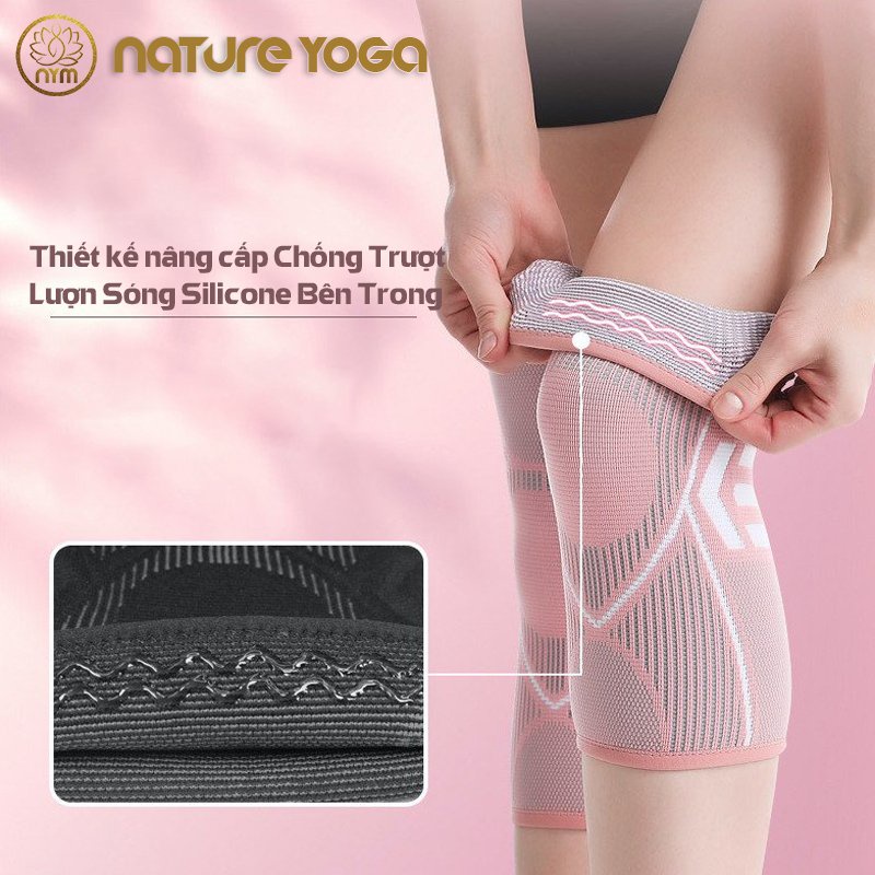 (New Aolikes) Băng Đeo Bảo Vệ Đầu Gối Chống Trượt/ Chấn Thương Dành Cho Cả Nam Và Nữ