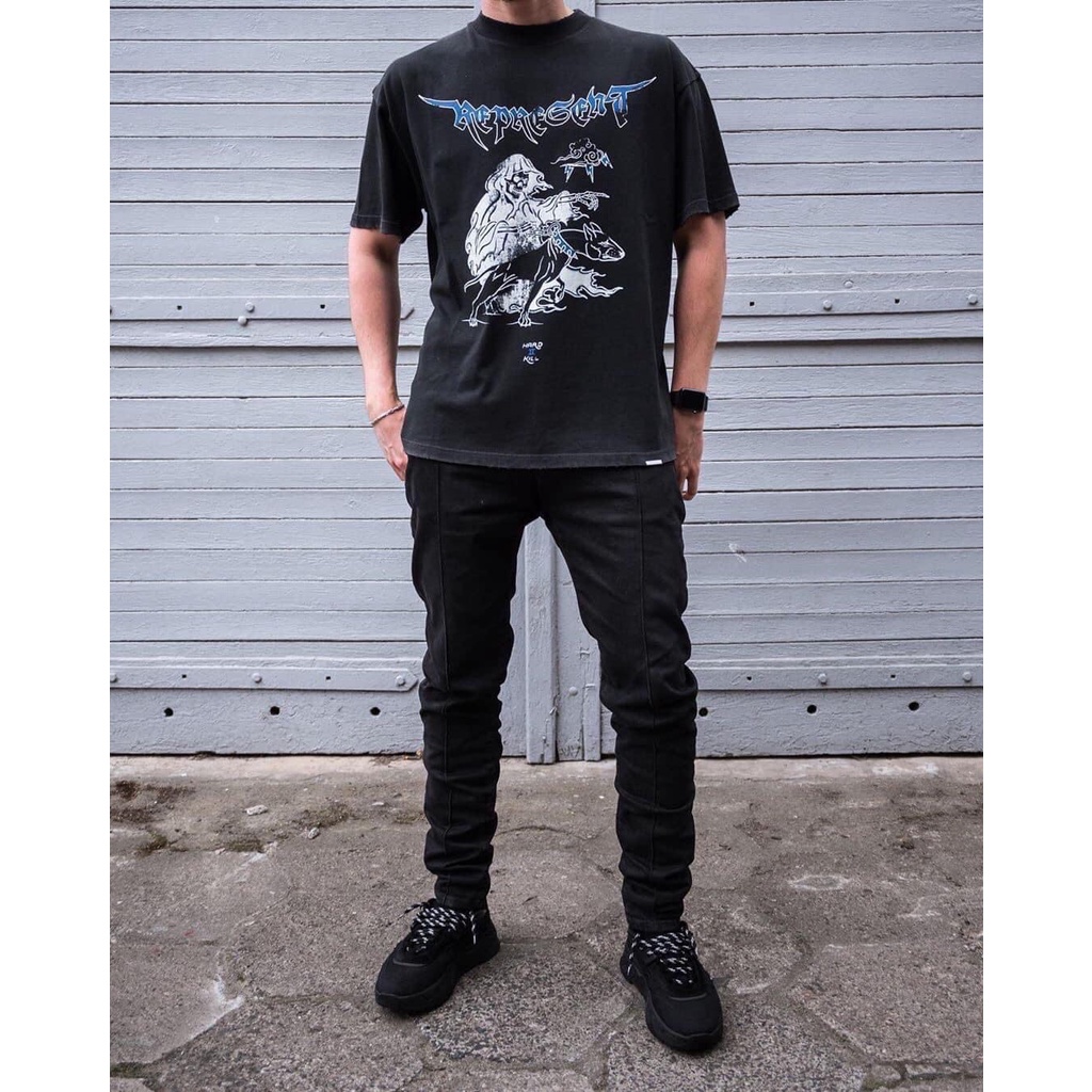 Áo Thun Nam Nữ Form Unisex Rộng Rãi Chất Liệu 100% Cotton Cao Cấp Represent “TATTOO” VINTAGE