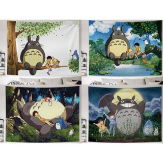 (CÓ SẴN)VẢI TREO TƯỜNG HÀNG XÓM CỦA TÔI LÀ TOTORO