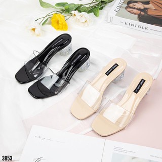 FREE SHIP Guốc nữ,guốc cao gót quai trong gót 5f siêu đẹp