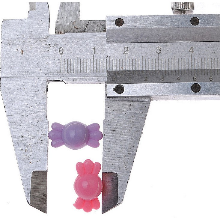 Set 20 Hạt Nhựa Acrylic Nhiều Màu Sắc 10x16mm Làm Trang Sức Thủ Công