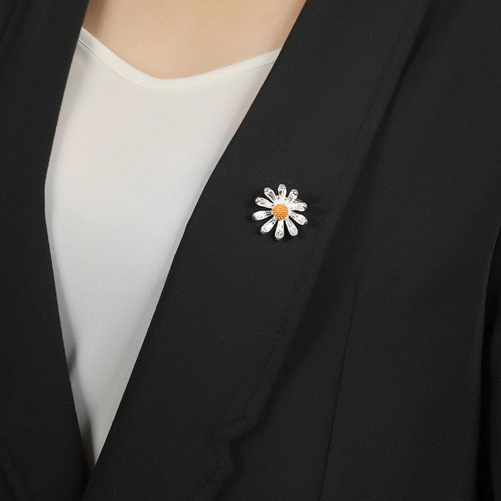 MXGOODS Ghim Cài Áo Hình Hoa Cúc Phong Cách Vintage Dành Cho Nữ
