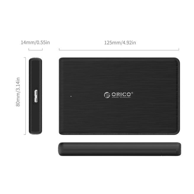 SSD Box ORICO USB3.0/2.5 - 2189U3-HỘP ĐỰNG SSD,HDD 2.5 inch