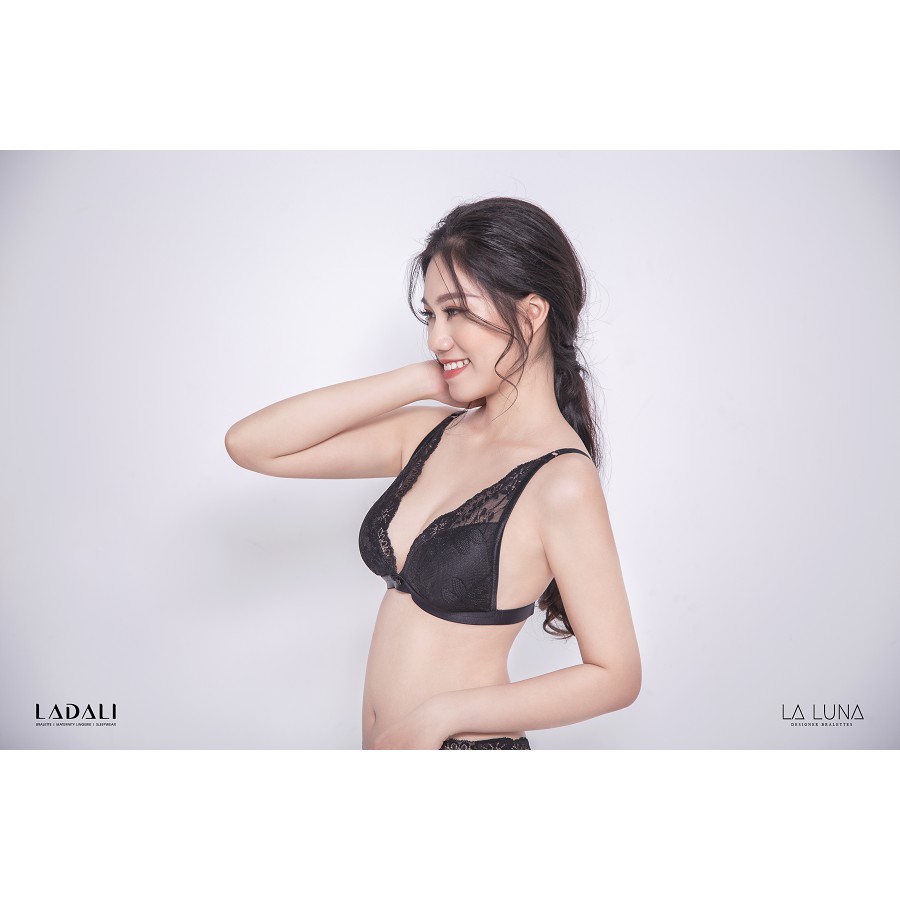 Áo Bra Ren Đen Thiết Kế Độc Đáo Hàng Thiết Kế Cao Cấp Ladali