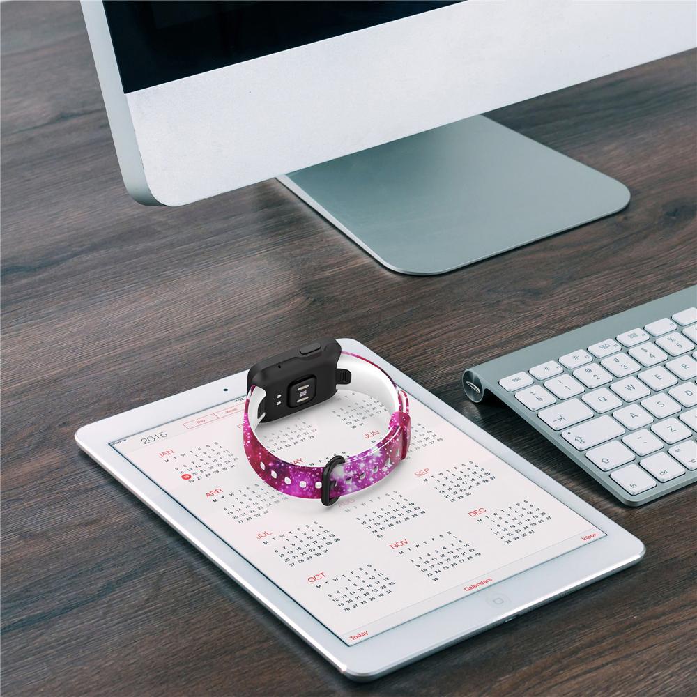 BTLIMER Dây Đeo Thay Thế Chất Liệu Silicon Màu Trơn Cho Xiaomi Mi Watch Lite Redmi
