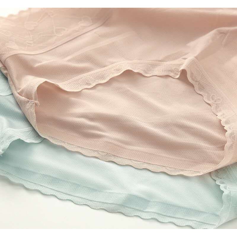 (Chọn màu) Quần lót su pha ren hình trái tim ngọt ngào MS1013