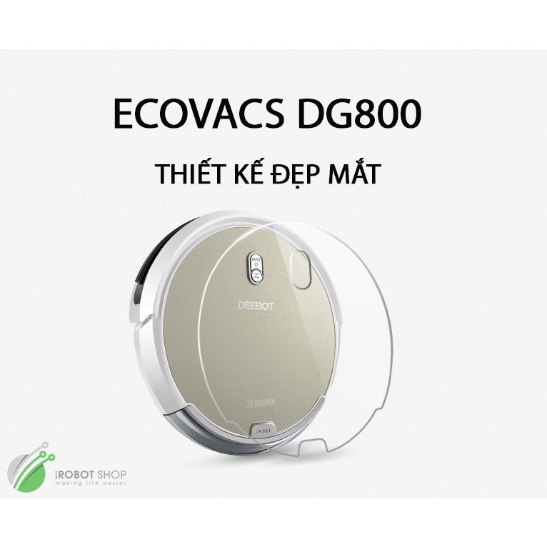 Ecovacs DG800 - Robot hút bụi và lau nhà hiệu quả