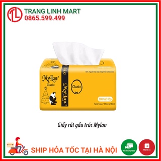 Giấy rút gấu trúc mylan 3 lớp 300 tờ