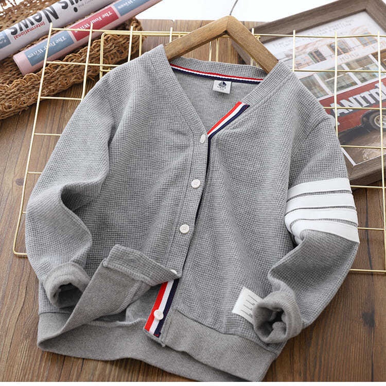 Áo khoác sweater phong cách thời trang Hàn quốc dành cho bé trai