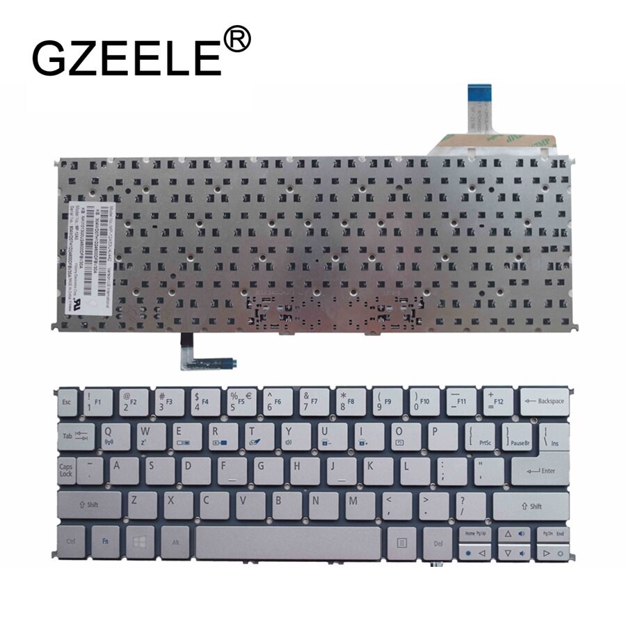 (KEYBOARD) BÀN PHÍM LAPTOP ACER S7-191 dùng cho Aspire S7 S7-191, S7-192 &lt;br&gt;(CÁP PHỤ NẰM DƯỚI NÚT DEL)