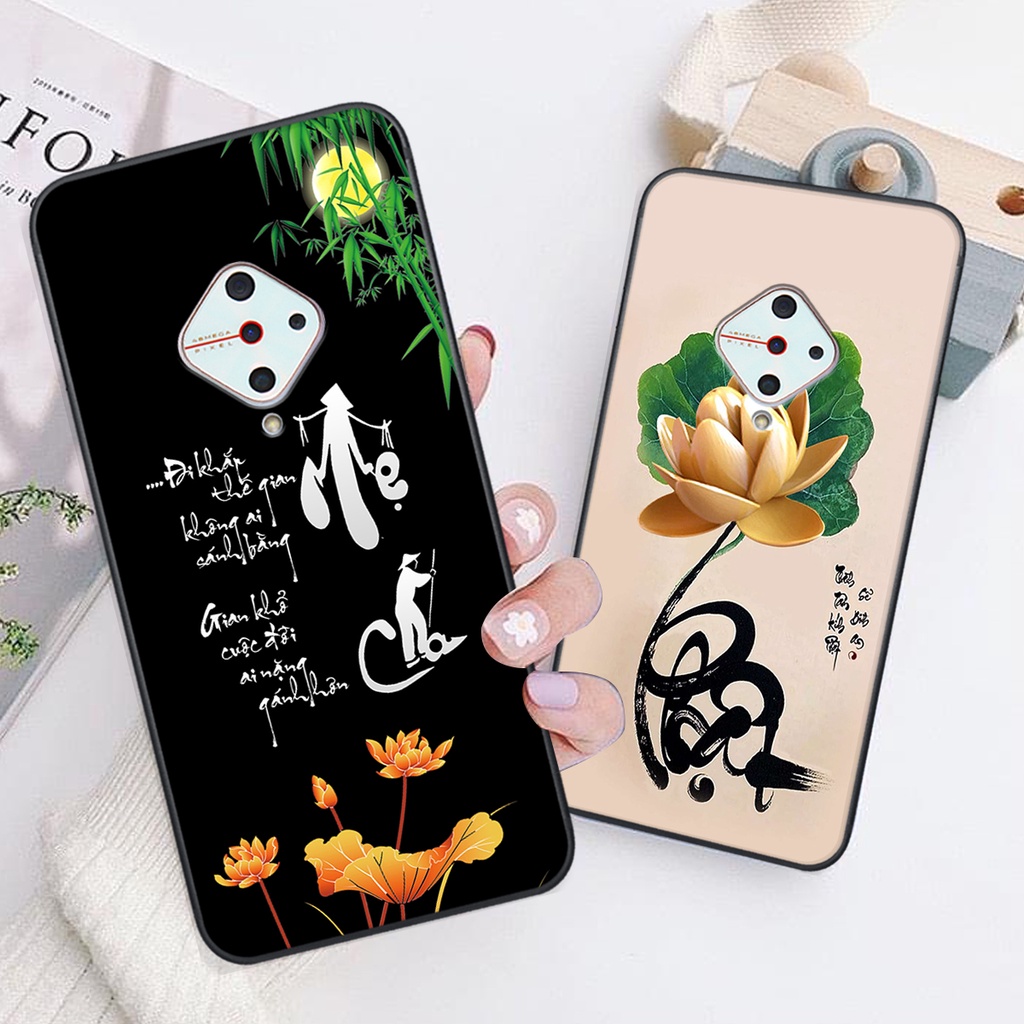Ốp lưng Vivo S1 PRO in hình chữ tài chữ lộc, Cha Mẹ, bình an SIÊU ĐẸP
