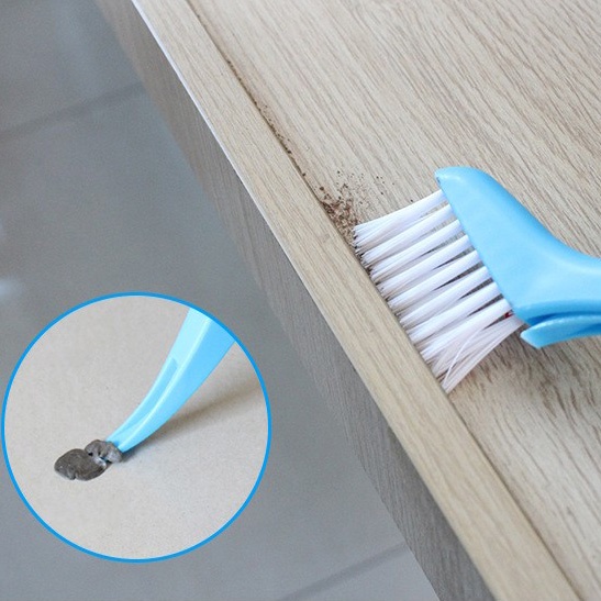 Cọ Vệ Sinh Khe Cửa Sổ/Rảnh Cửa Sổ Đa Năng 2 Trong 1 Tiện Dụng