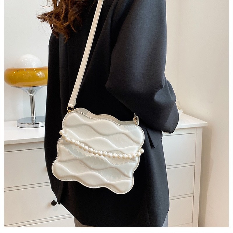 Túi Đeo Chéo Hình Vuông Nhỏ Màu Trơn Phong Cách Hàn Quốc Mới 2022 NB00379