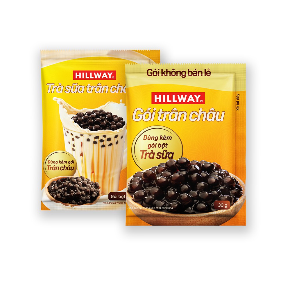 Maccoffee 2 Hộp Trà Sữa Trân Châu Hillway 416g (Hộp 8 ly)