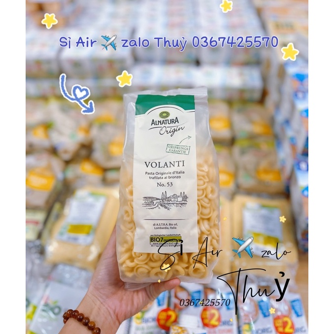Nui hữu cơ Alnatura Volanti của Pháp