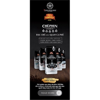 Cà Phê Trung Nguyên Chế Phin 2 bịch 500 gram