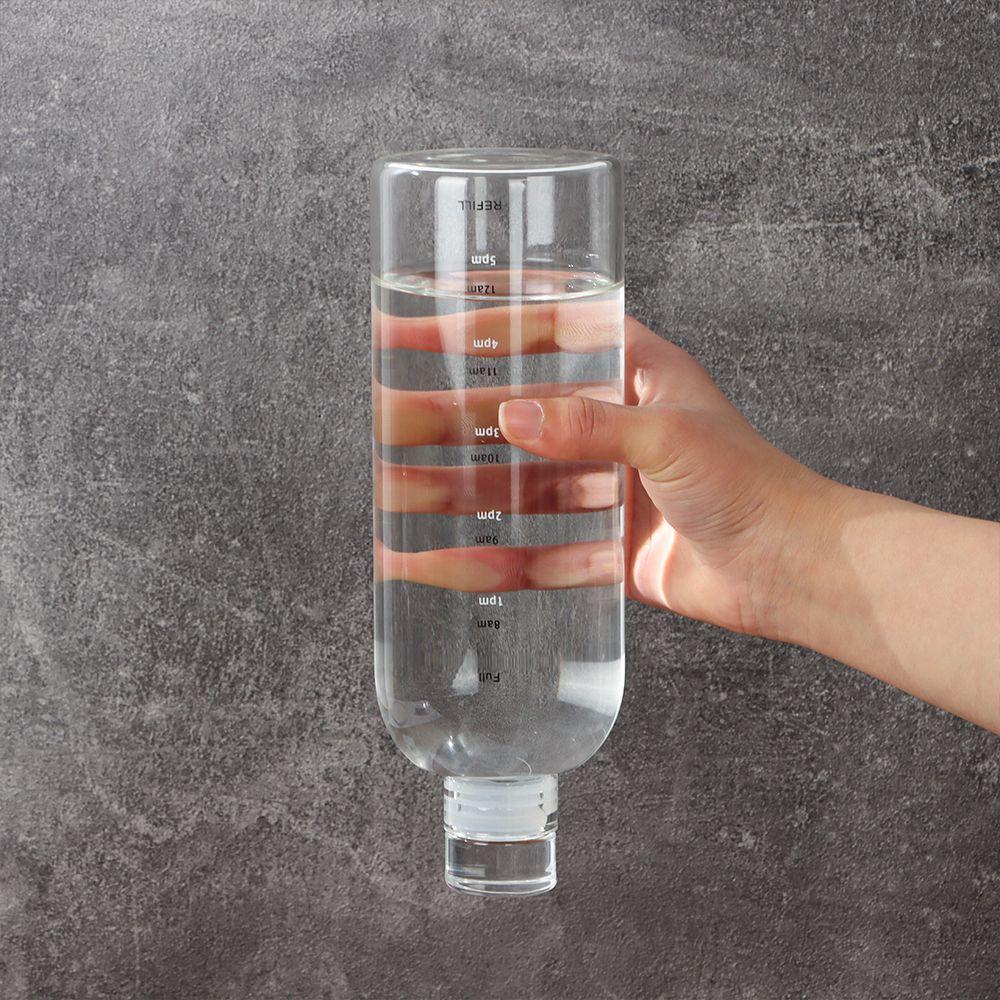 YNATURAL Bình Nước Thủy Tinh Trong Suốt 500ML / 750ML