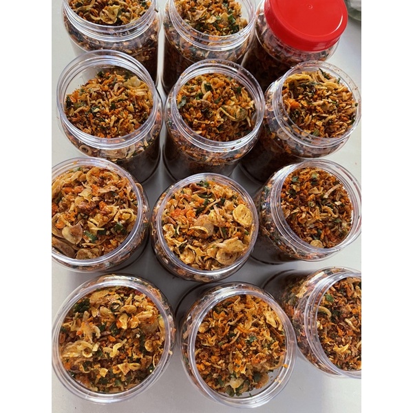 500gr Muối tép hành phi đặc sản Tây Ninh cực ngon- Thế Giới Bánh Tráng 2