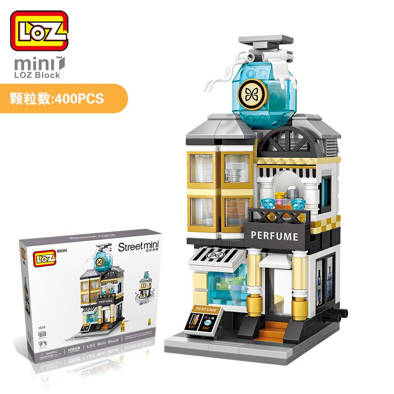 {HOT SALE} BILEGOX Combo 4 bộ Lego mini thành phố LOZ- mẫu tùy chọn NLG0050-c8