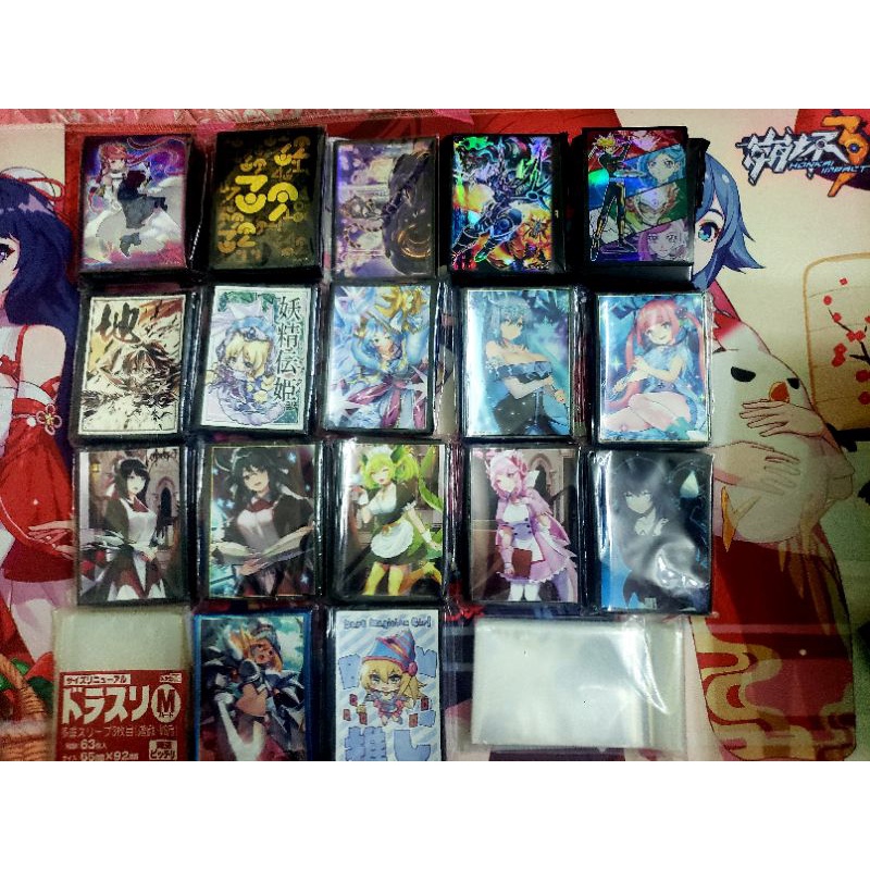 Bọc thẻ bài Yugioh! - Sleeves Yugioh size 62x89mm