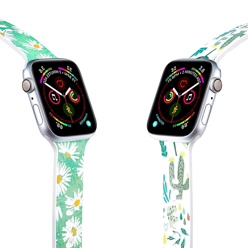 【Apple Watch Strap】Dây đồng hồ silicon cho Apple watch iWatch 6 se 5 4 3 2 1 40mm 44mm 38mm 42mm