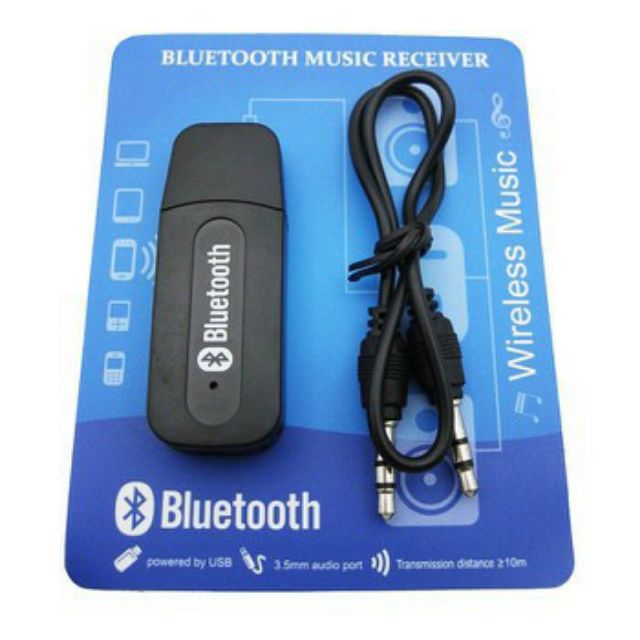 Sỉ USB BT-163 Hộp Xanh Biến Loa Thường Thành Loa Bluetooth