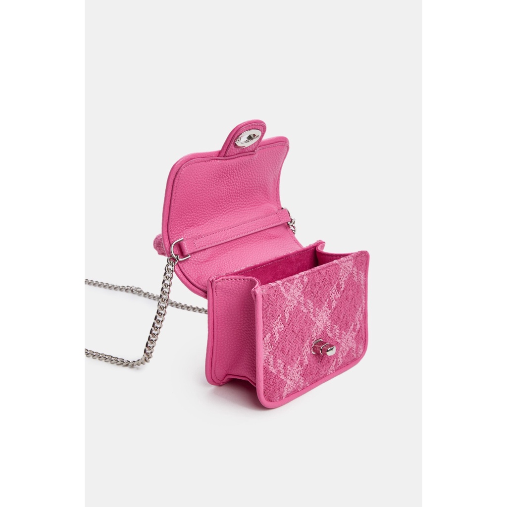 Túi Đeo Vai Hình Vuông Cỡ Nhỏ Thiết Kế Khóa Gài Độc Đáo Thời Trang Xuân Hè Cho Nữ