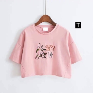 Áo crt mèo happy time (TR)