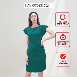 Váy đầm ôm công sở ôm có túi, đầm dạo phố dáng dài Maya Dress EVA KROSS EKS126