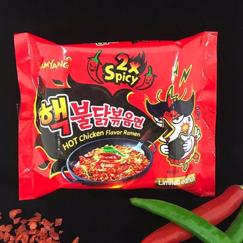 Mì cay Samyang 4 vị 140gr
