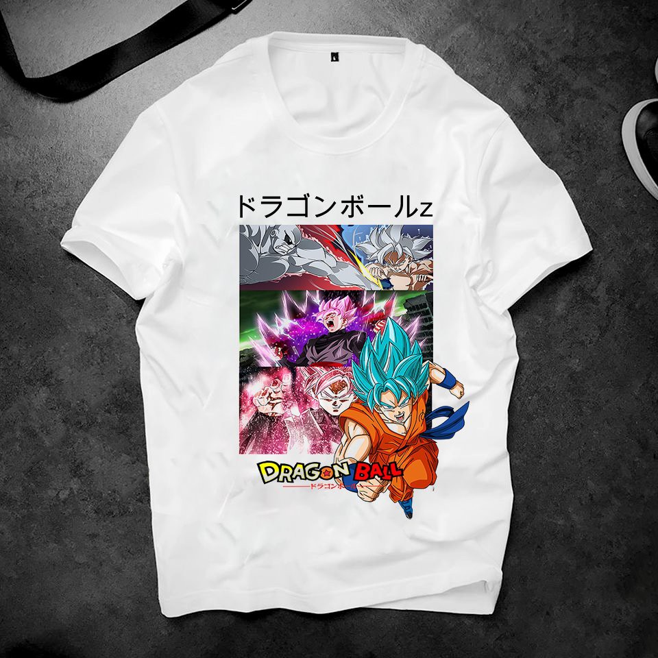 Áo thun form rộng unisex hình GoKu chất vải đẹp2019ts700