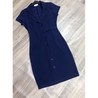 Đầm Hoa C.Key Cổ Vest