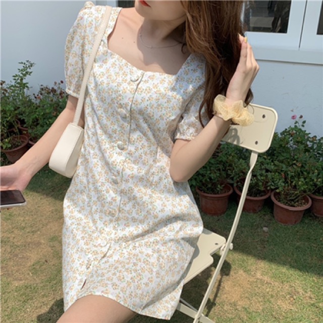 ✨ Váy hoa nhí tay bồng ✨