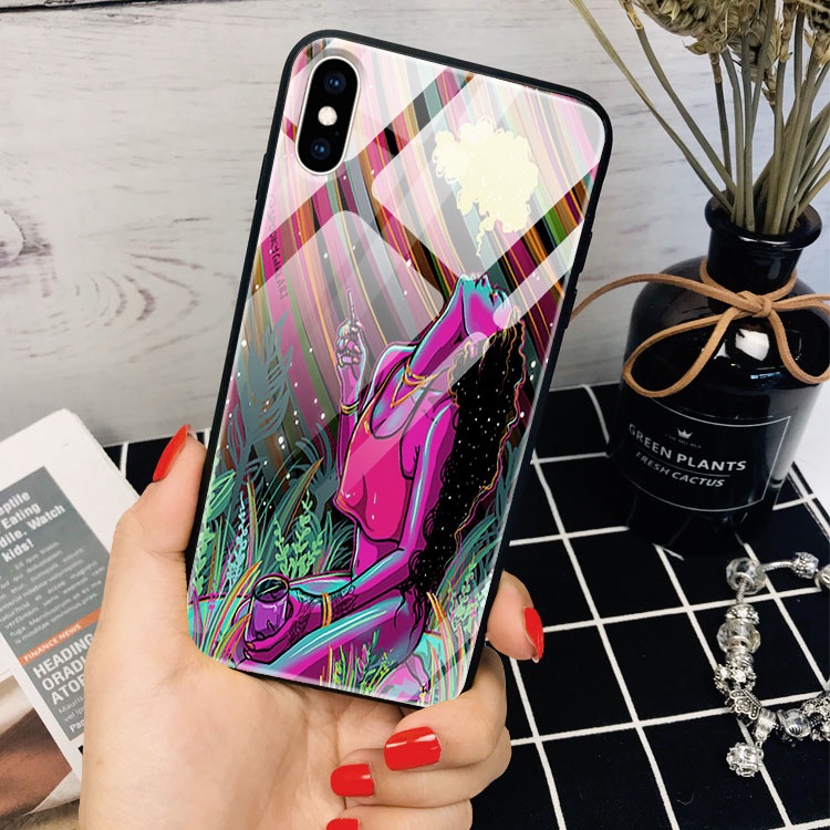 Ốp chống ố vàng 420 canabis siêu cao cấp imacc cho iphone 12/11/pro/max/x/xs/max/xr/8/7/plus