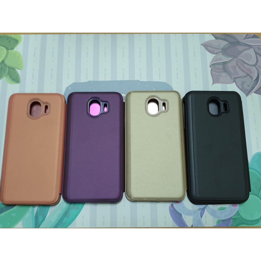 Bao da Clear view Standing Samsung J4 2018 - Pk888
