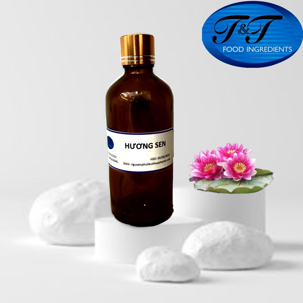 Hương Sen dùng cho trà, Hương hạt sen cho chè, nước giải khát - Lotus  Flavor