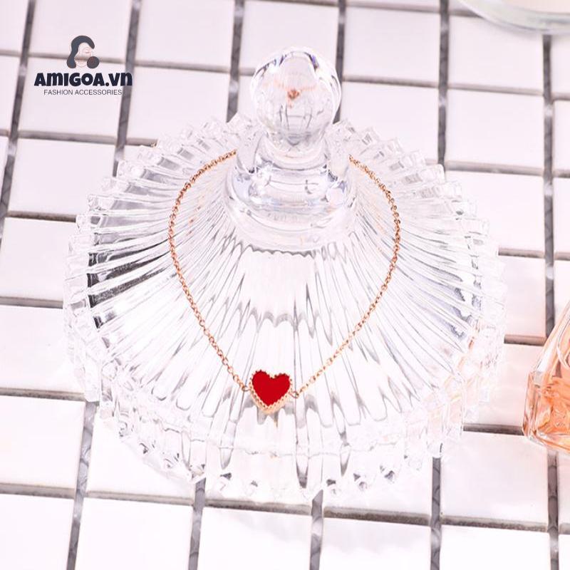 Vòng Đeo Tay Họa Tiết Cỏ Bốn Lá/Trái Tim/Lá