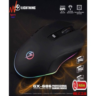 Chuột Game Lightning GX686