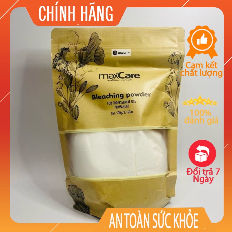 Bột Tẩy Tóc MaxCare Siêu Mịn An Toàn Cho Mọi Loại Tóc 500g