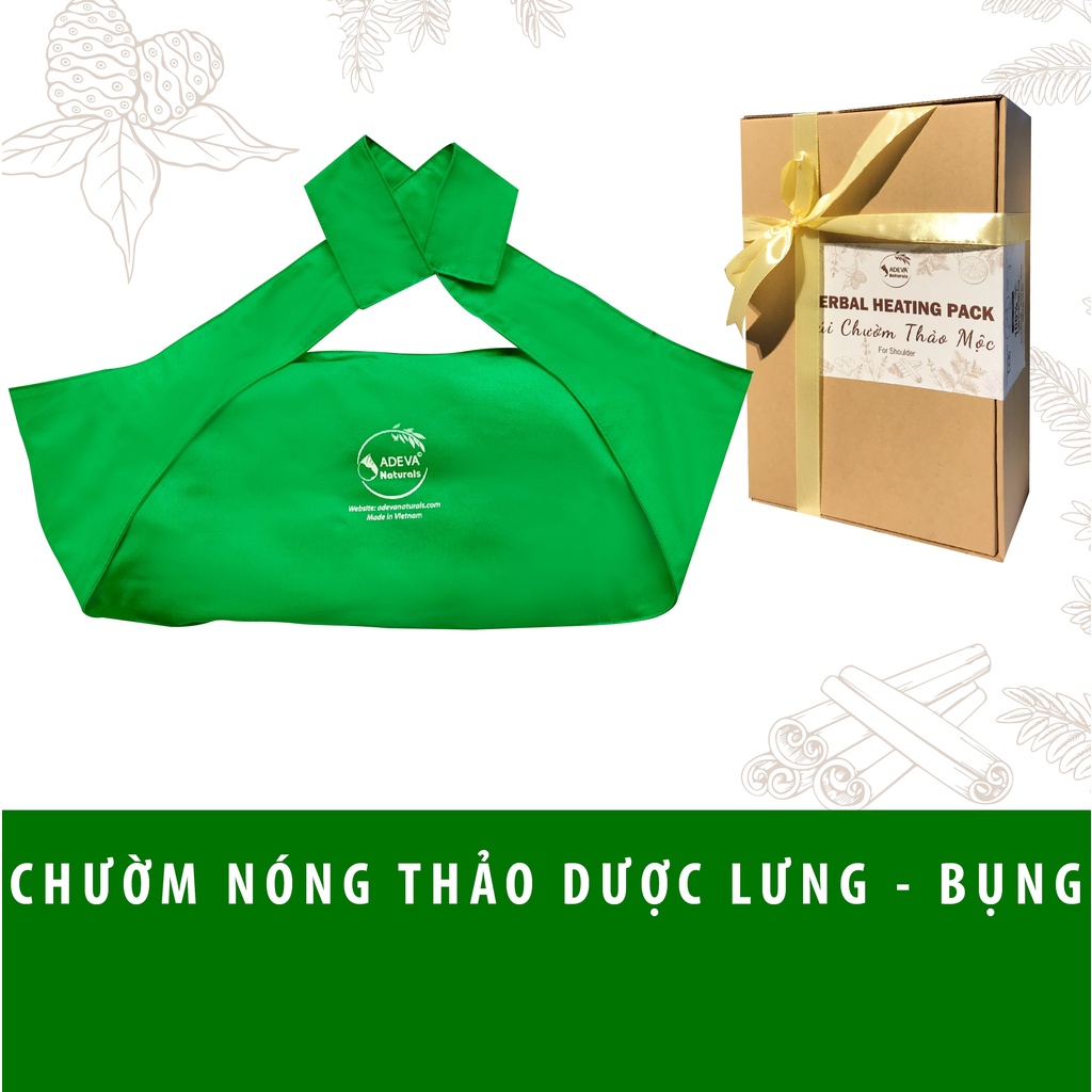 Túi Chườm Thảo Dược (lưng bụng)  100% Thảo mộc tự nhiên  Giảm đau lưng, thư giãn, thon gọn vùng eo