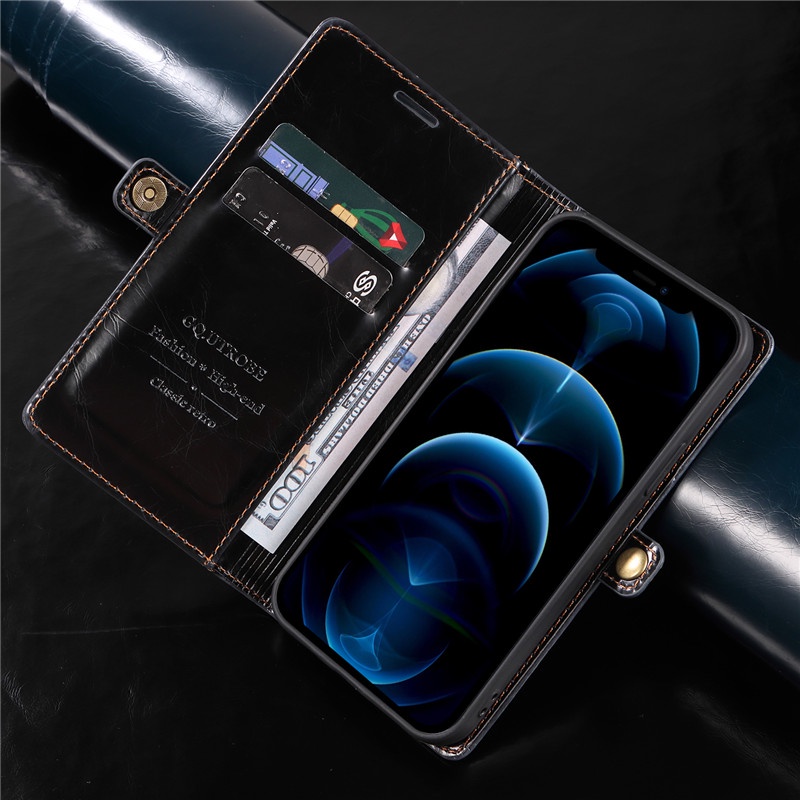 Ốp Lưng Điện Thoại Dạng Ví Da Lật Dành Cho Samsung S22 S21 S20 Ultra S10 Plus S21 S20 FE