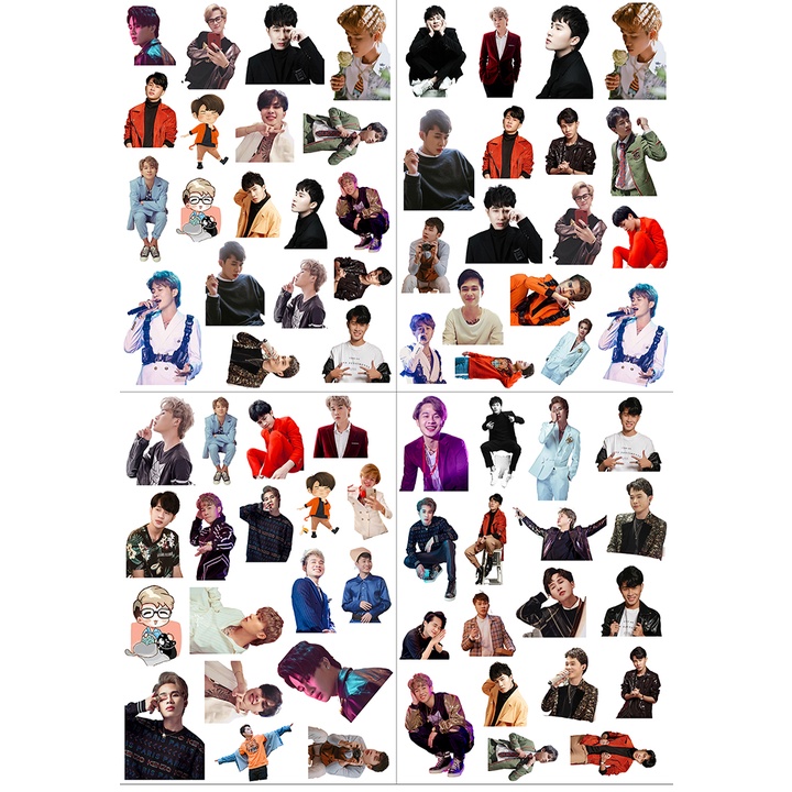 Sticker hình dán JACK J97 CUTE