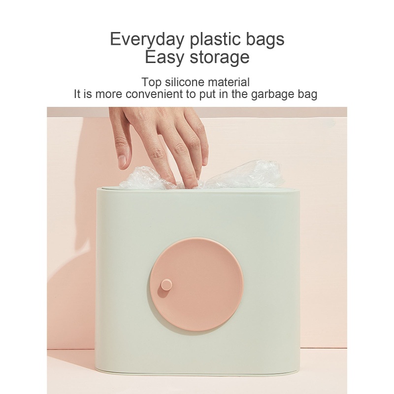Hộp Nhựa Đựng Túi Rác Có Thể Xoay Tiện Dụng Cho Phòng Tắm / Nhà Bếp