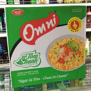 THÙNG  MÌ 30 GÓITÔM CHANH OMNI