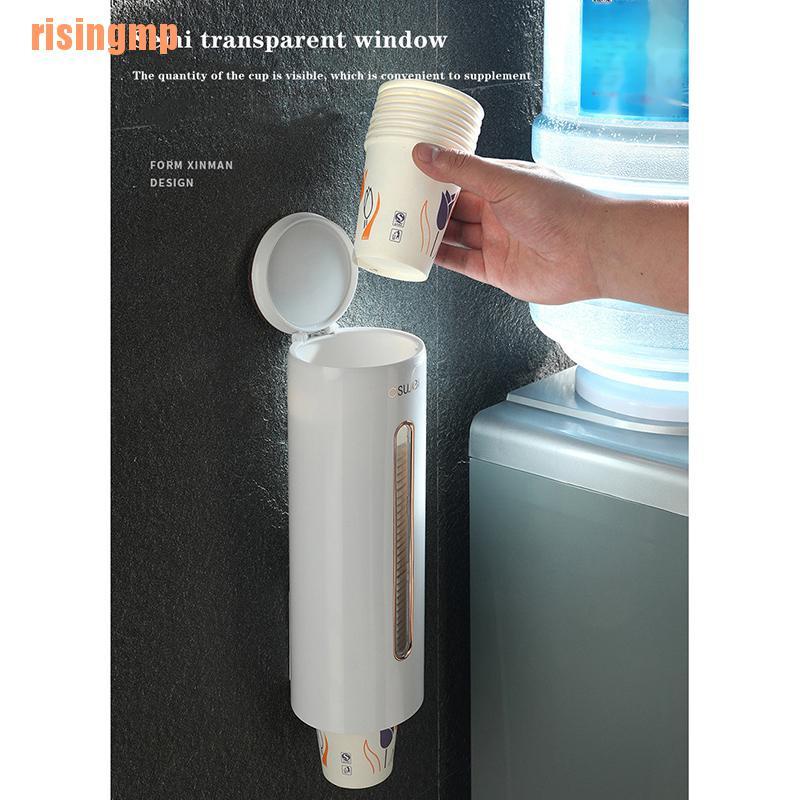 Cốc Giấy Gắn Tường Bằng Nhựa Tiện Dụng